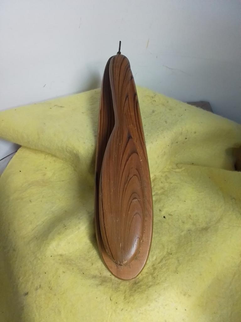 15222) mooie hang kleerborstel  hoog 34cm, Ophalen of Verzenden, Zo goed als nieuw