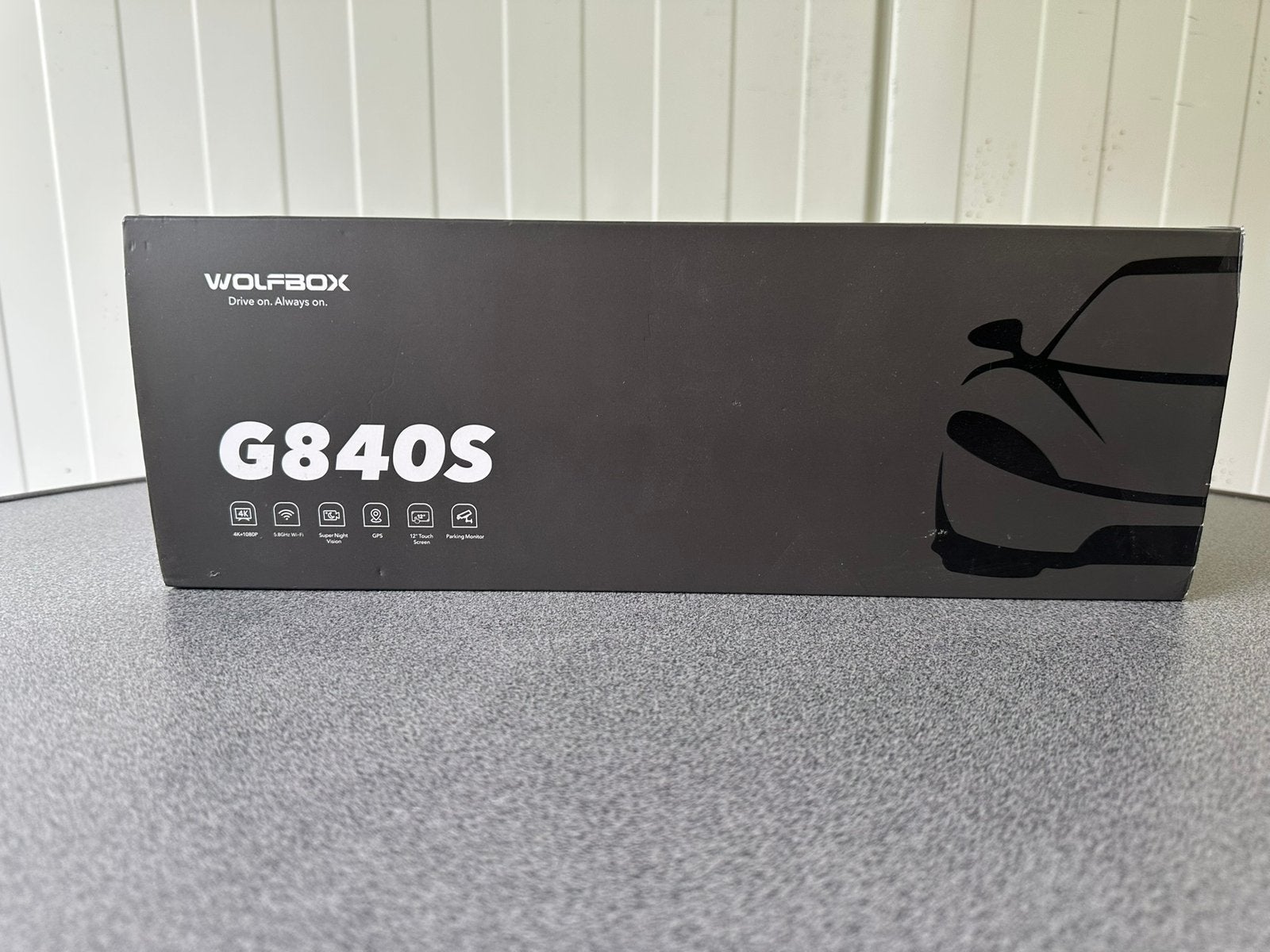 Wolfbox 12" G840S 4K Spiegel Dashcam, Ophalen of Verzenden, Nieuw