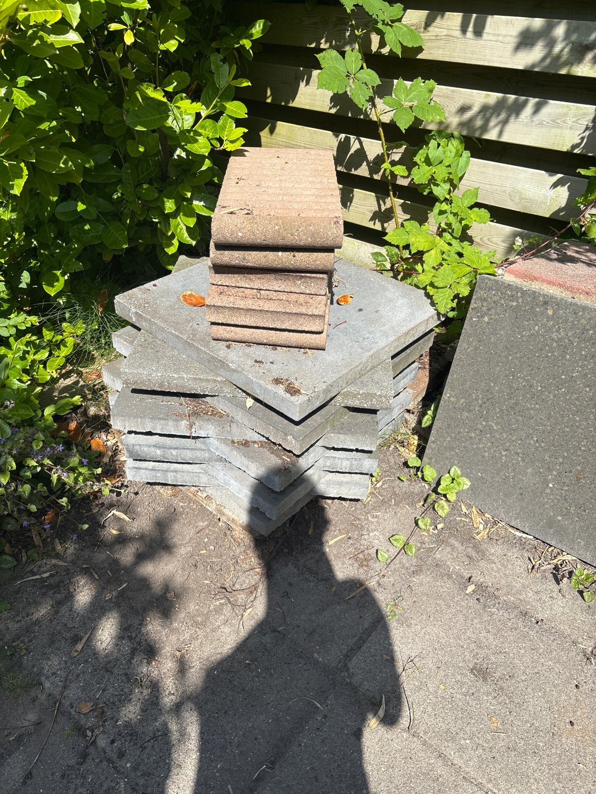 Gebruikte terrastegels en klinkers, Tuin en Terras, Tegels en Klinkers, Gebruikt, Klinkers, Ophalen of Verzenden, 10 m² of meer
