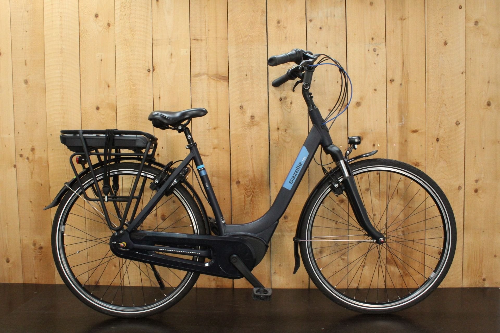 Gazelle Paris C7 HMB 400w 53cm met slechts 1377 km, Gebruikt, -, -, 51 tot 55 cm