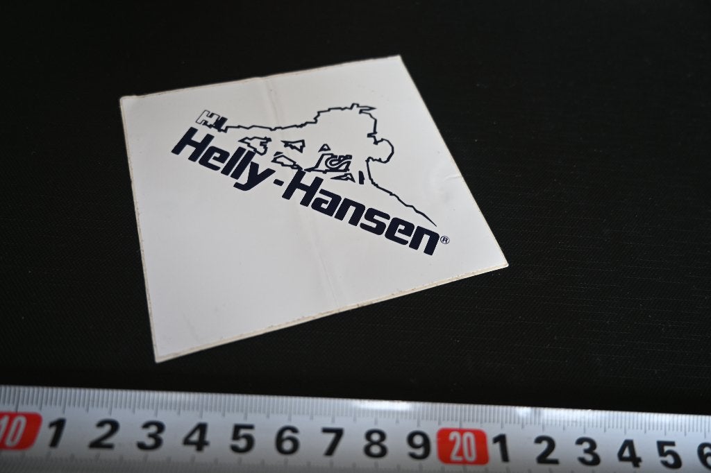 sticker Helly - Hansen  logo, Verzamelen, Ophalen, Zo goed als nieuw