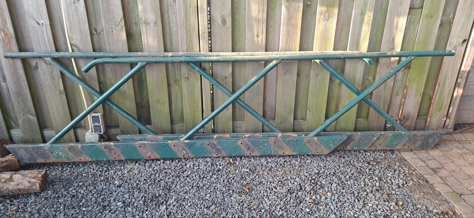 Stalen trap, Ophalen of Verzenden, Gebruikt, Overige typen, 5 meter of hoger