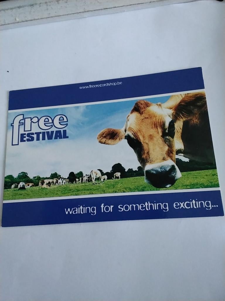 KOE -FREE FESTIVAL. / WAITING FOR SOMETHING EXCITING..., Ophalen of Verzenden, 1980 tot heden
