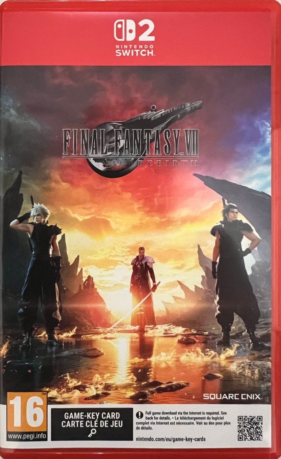 Final Fantasy VII Rebirth - Nintendo Switch 2, 1 speler, Ophalen of Verzenden, Zo goed als nieuw, Role Playing Game (Rpg)