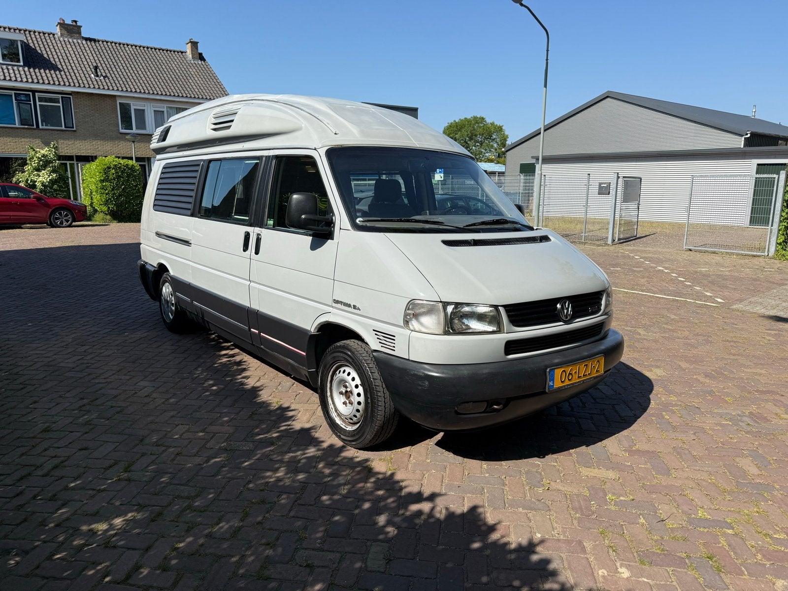 UNIEK ! Volkswagen T4 Optima 5.4 TDI 2.5 Buscamper, Chemisch toilet, Reservewiel, Tot en met 3, Particulier