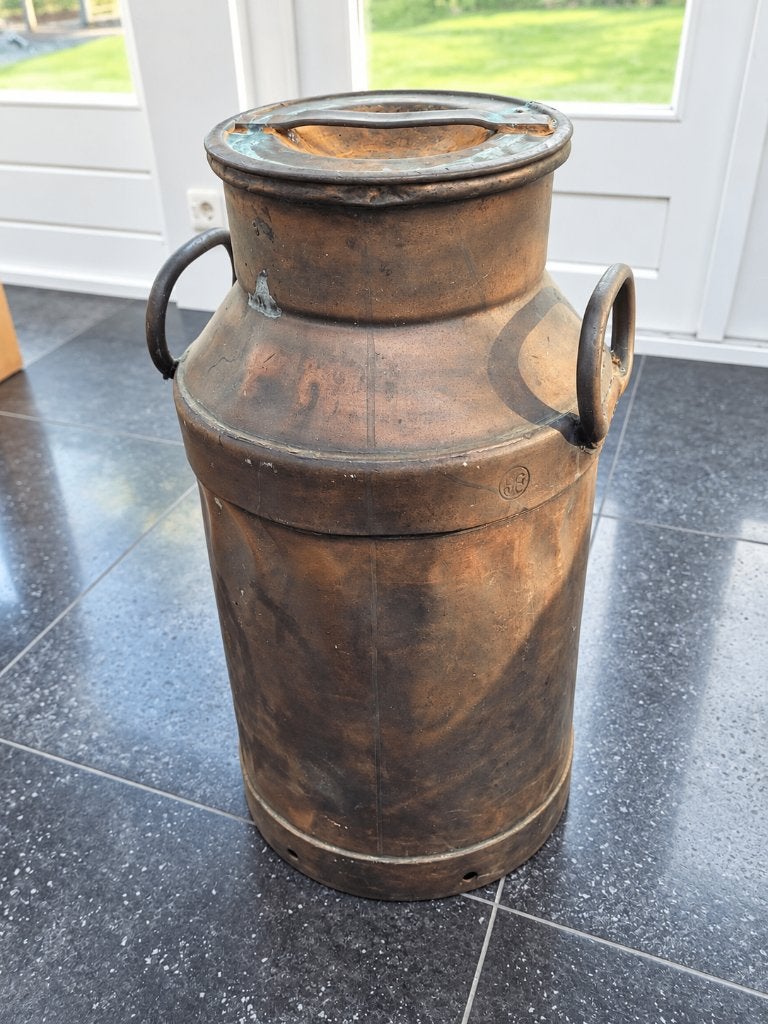 Koperen Melkbus Antiek, Ophalen, Koper