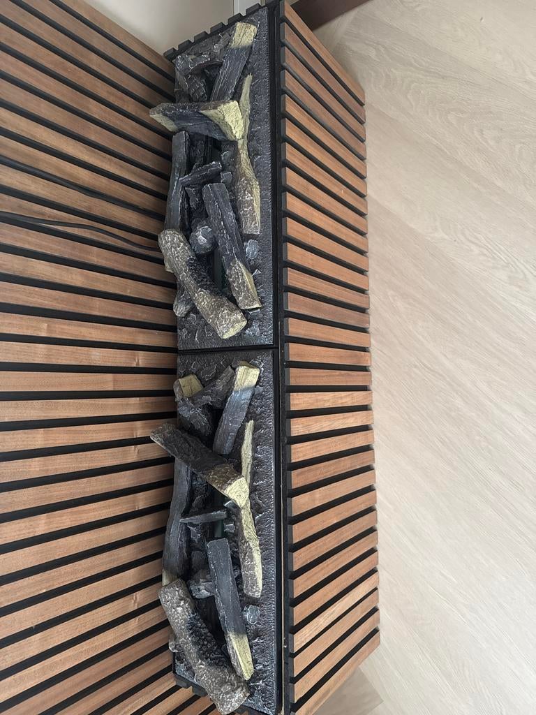 Dimplex Cassette 600 LED 2.0 Opti-Myst met houtset, Huis en Inrichting, Haarden, Zo goed als nieuw, Elektrische haard, Ophalen
