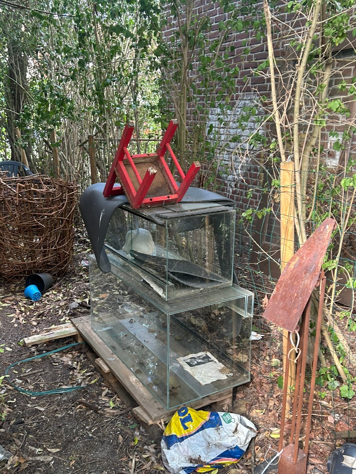 Terariums 2x50euro each, Dieren en Toebehoren, Ophalen, Gebruikt