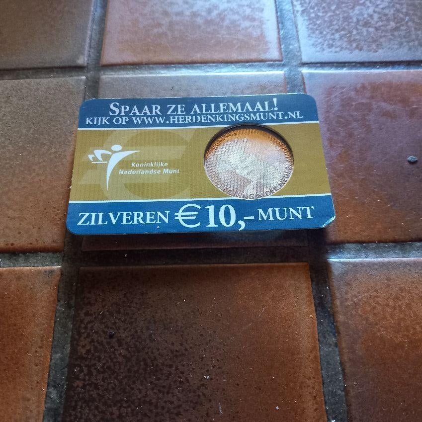 MUNT: 10,- euro, Koningin Beatrix:, Ophalen of Verzenden, Koningin Beatrix, Euro's