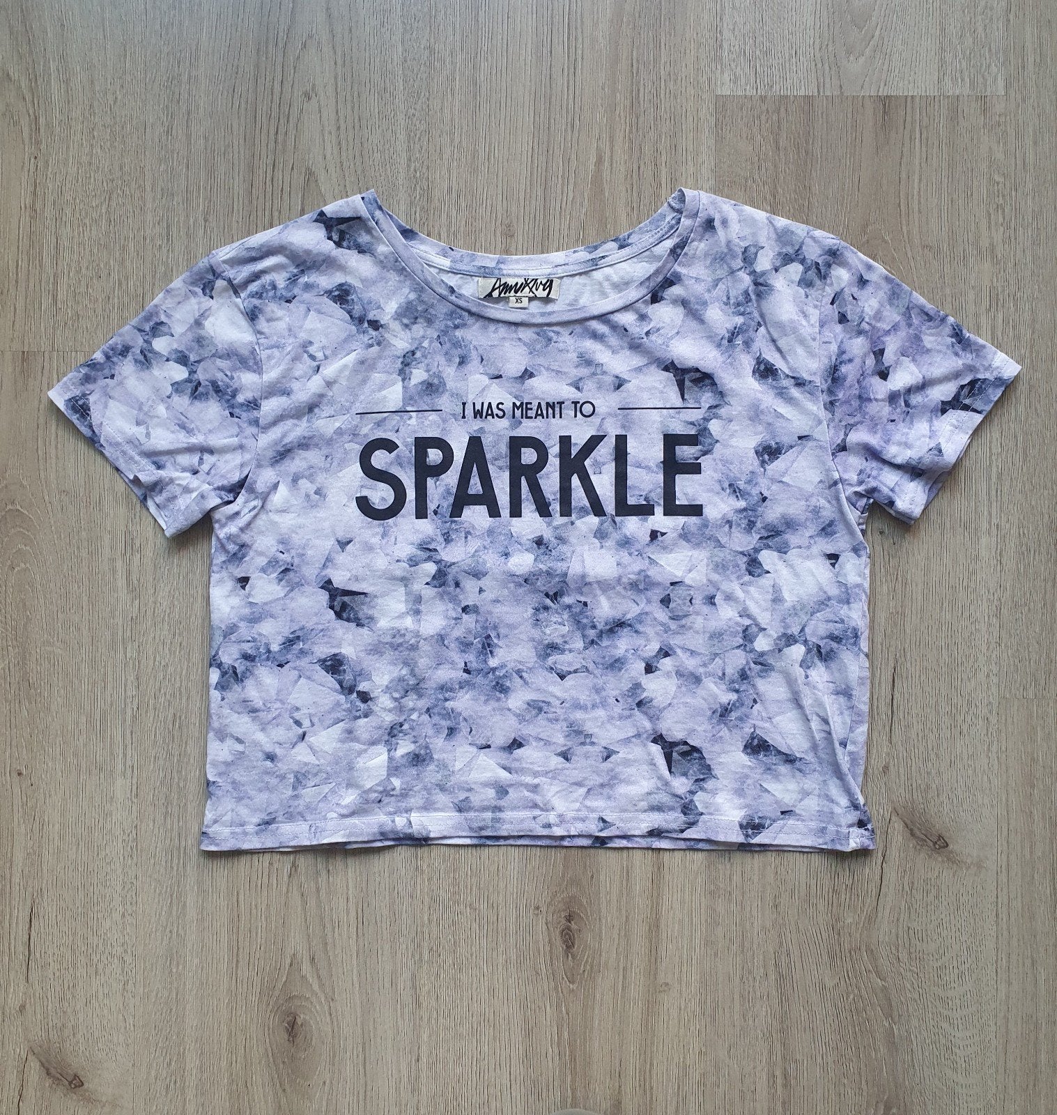 NIEUW Crop top / kort shirt Amy&Ivy maat XS, Kleding | Dames, Nieuw, Ophalen of Verzenden, Amy & Ivy, Korte mouw