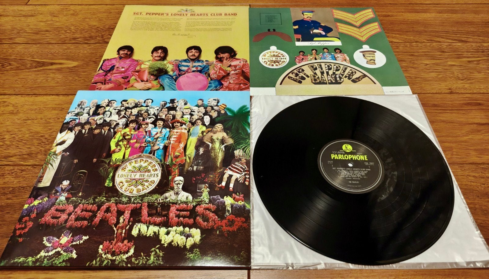 The Beatles - Sgt. Pepper's Lonely Hearts Club Band LP, LP, Gebruikt, Inclusief insert, Pop