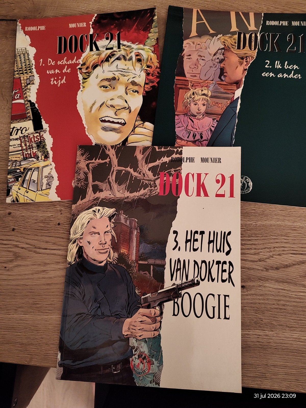 Dock 21 - Complete serie (deel 1, 2, 3) - Rodolphe Mounier, Complete serie of reeks, Ophalen of Verzenden, Zo goed als nieuw