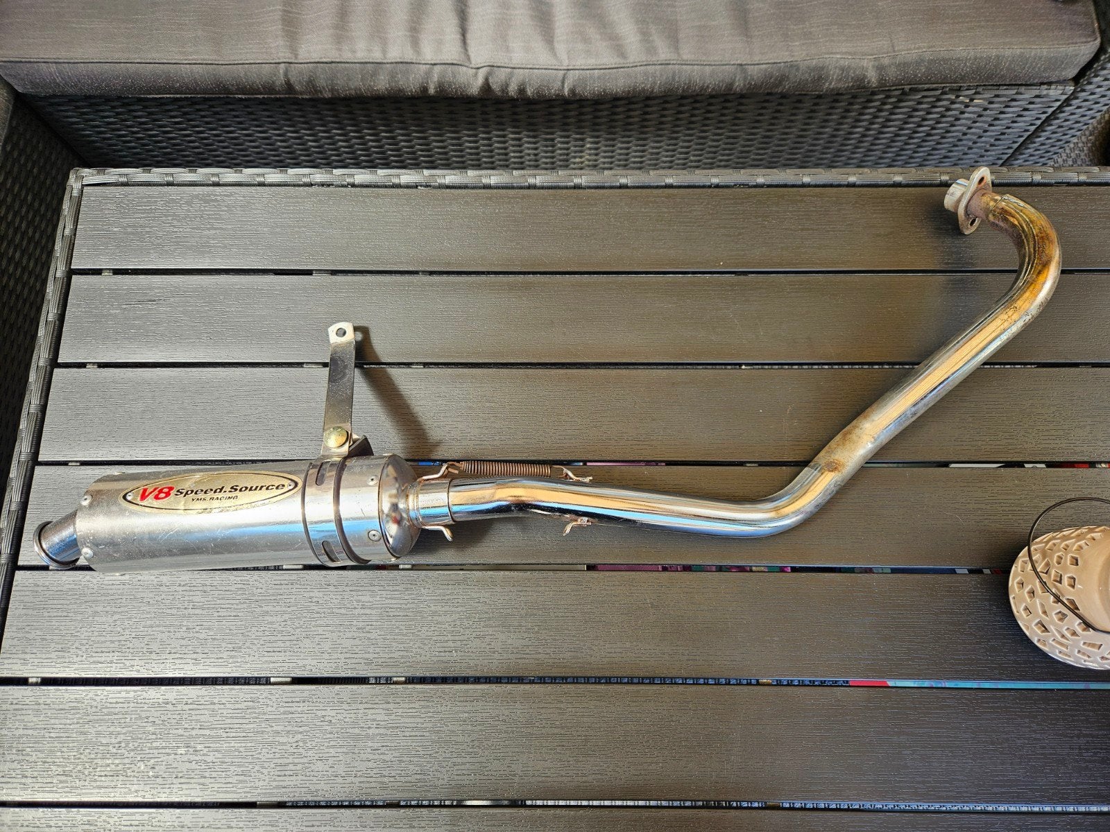 Uitlaat replica Honda Dax, Ophalen, Gebruikt, Uitlaat