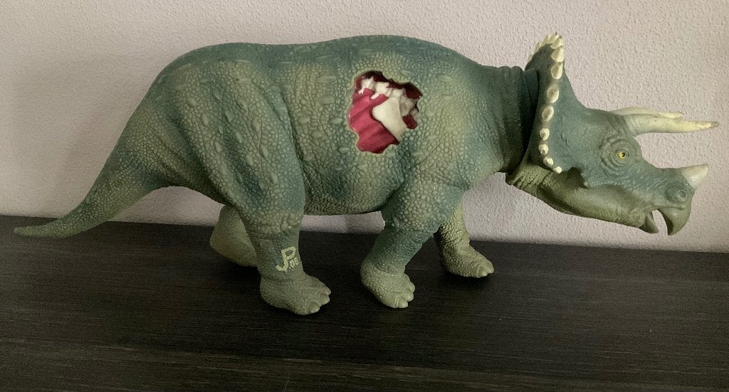 Kenner Jurassic Park Triceratops JP08 actiefiguur uit 1993, Ophalen, Zo goed als nieuw