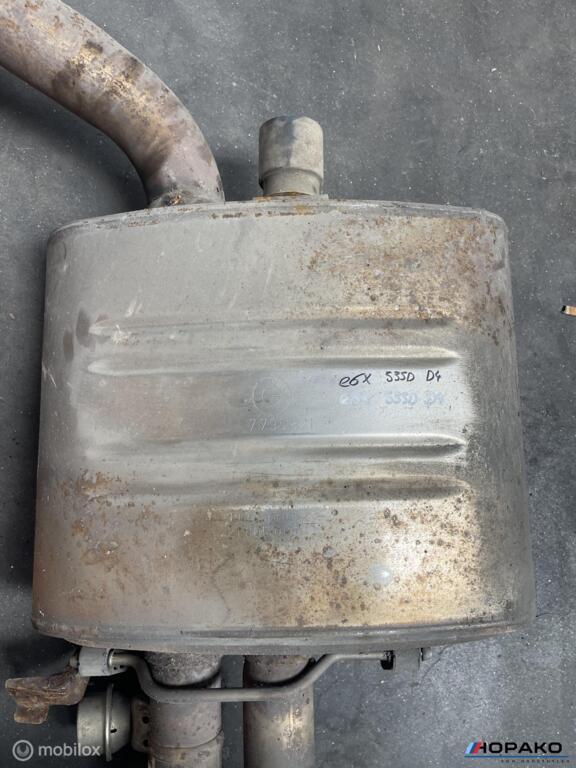 Einddemper E60 E61 535d m57d30 306d4 - 7 795 822, Auto-onderdelen, Uitlaatsystemen, Gebruikt, Einsteinlaan 5 rijswijk, Bmw, Ophalen of Verzenden