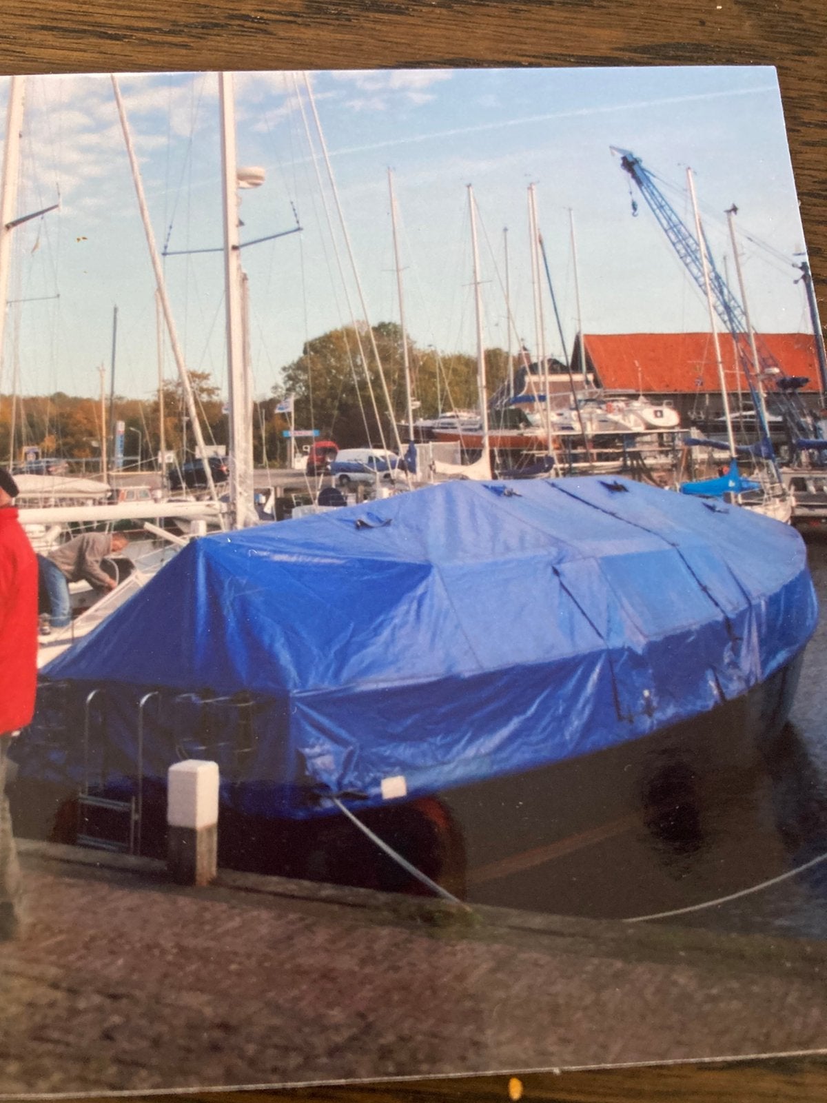 Dekzeil, Ophalen, 6 meter of meer, Gebruikt, Toebehoren