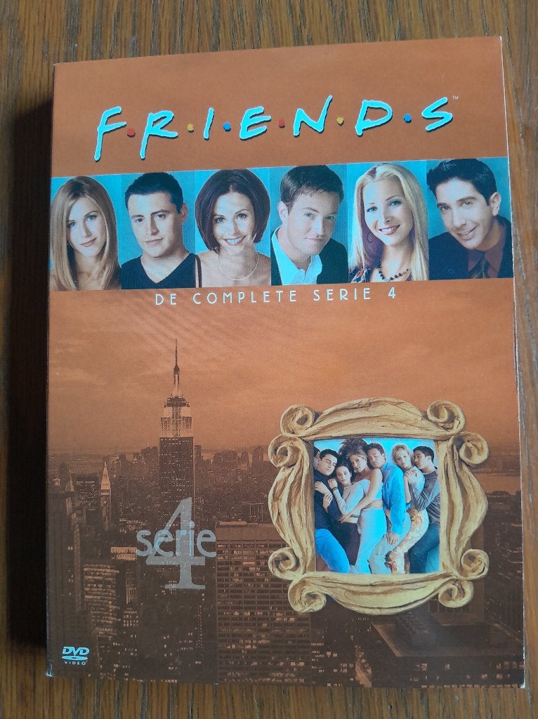 Friends compleet seizoen 4 dvd, Gebruikt, Alle leeftijden, Seizoen 4, Ophalen of Verzenden