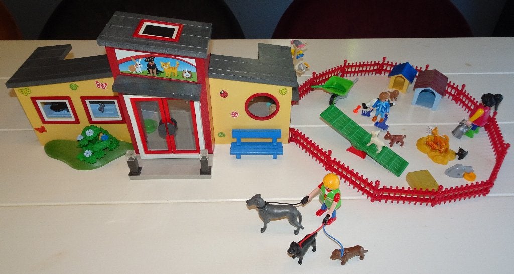 Playmobil - Honden / Dieren Pension (9275), Complete set, Overige typen, Ophalen of Verzenden, Zo goed als nieuw
