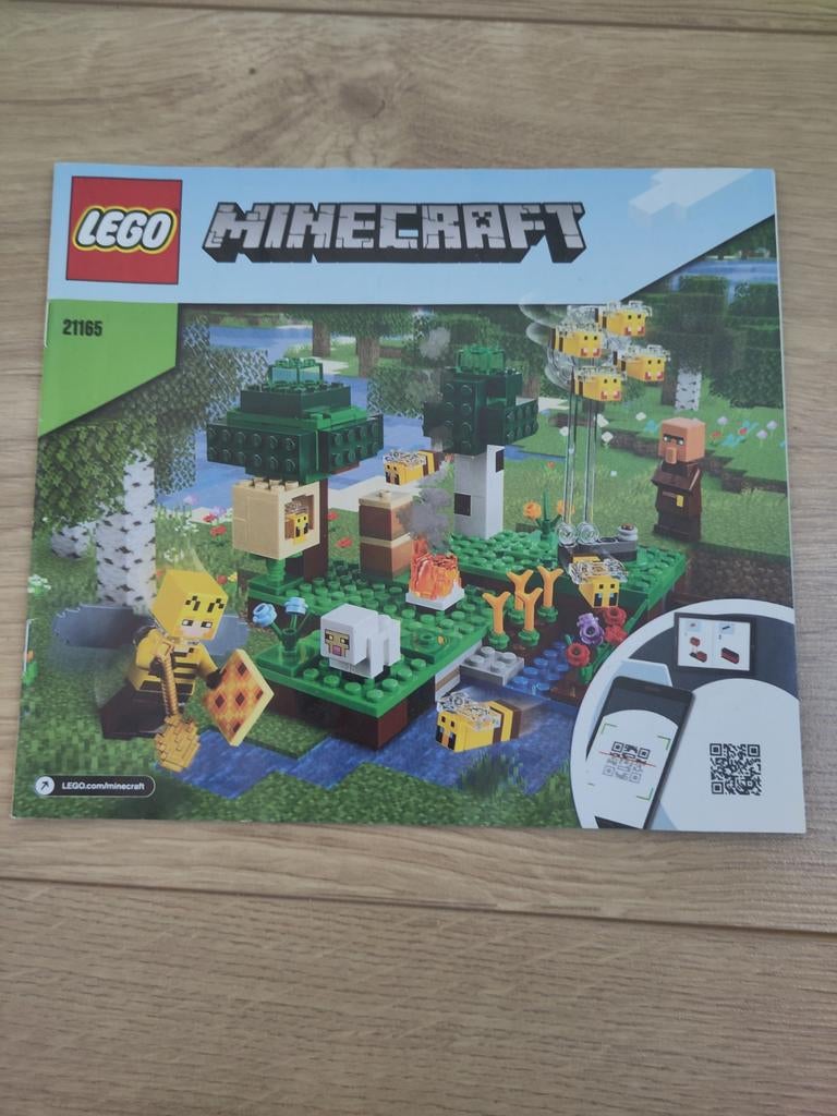 Lego Minecraft De Bijenboerderij 21165, Kinderen en Baby's, Speelgoed | Duplo en Lego, Zo goed als nieuw, Ophalen of Verzenden