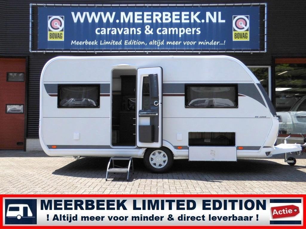 Hobby De Luxe 460 UFE 2027 NIEUWSTE MODEL !, Caravans en Kamperen, Caravans, Schokbreker, Rondzit, Hobby, Particulier
