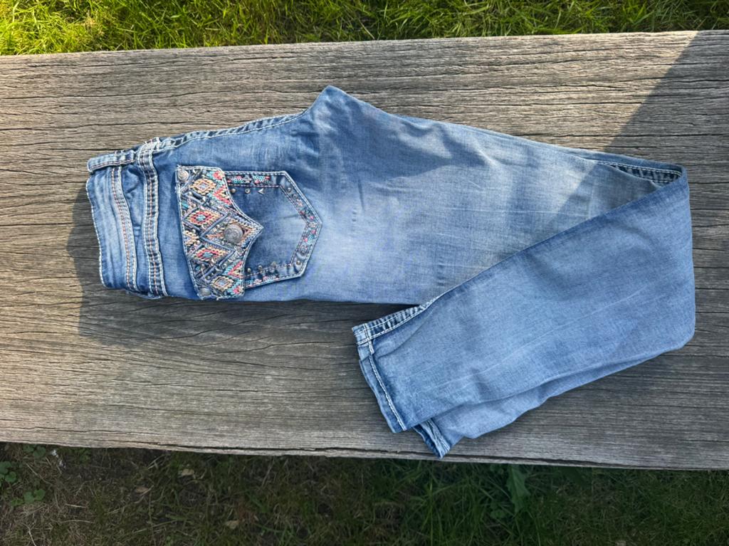 Jeans Grace in LA, Kleding | Dames, Spijkerbroeken en Jeans, Ophalen of Verzenden, Zo goed als nieuw, Blauw, W27 (confectie 34) of kleiner