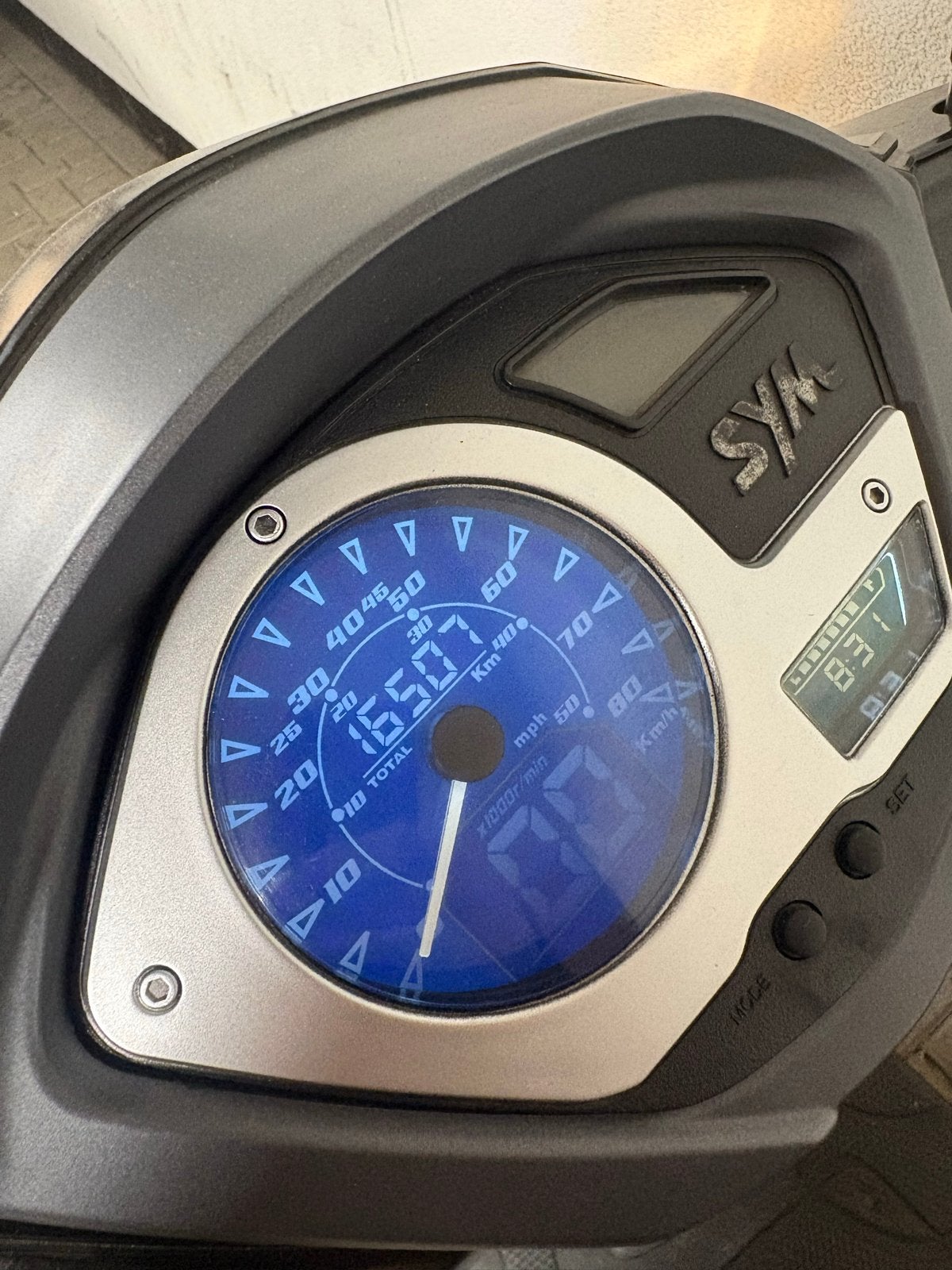 SYM Symphony ST 50cc Scooter - Zwart, Goede Staat, Ophalen, Gebruikt, Benzine, SYM