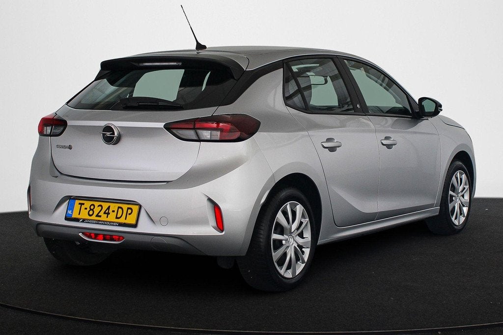 Opel Corsa-e Edition 50 kWh SOH 99% Apple CarPlay Climate Co, Auto's, Opel, Gebruikt, Zwart, Origineel Nederlands, Automatische klimaatregeling
