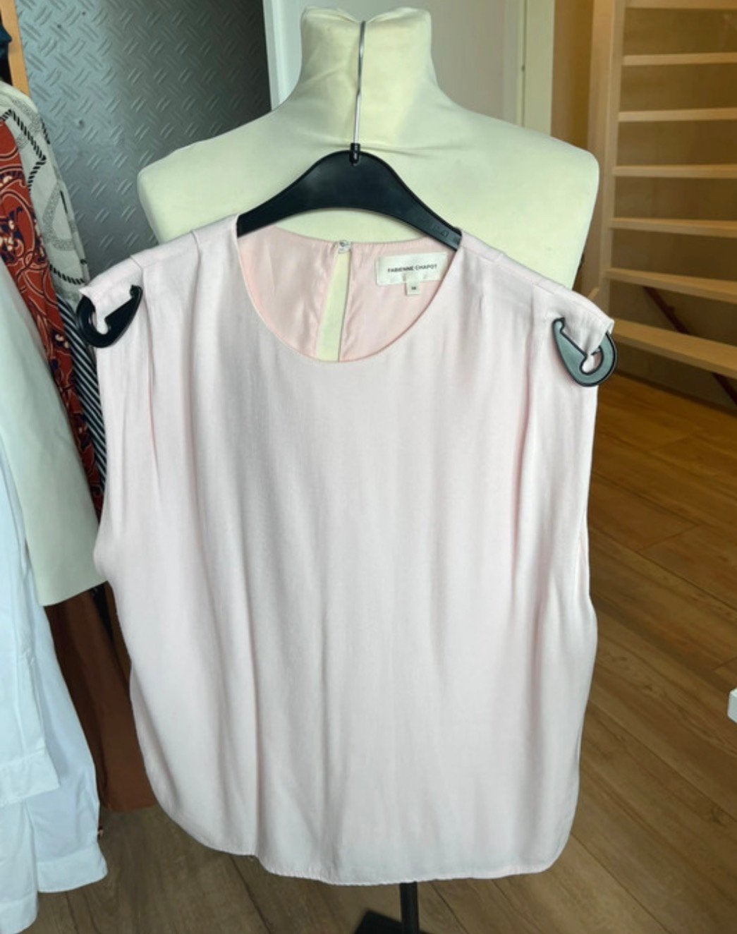 Fabienne chapot blouse top roze 38, Ophalen of Verzenden, Zo goed als nieuw, Maat 38/40 (M), Roze