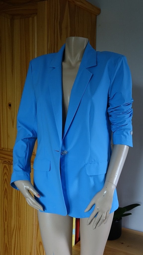 Nieuw blauw JANE LUSHKA jasje, Kleding | Dames, Nieuw, Jane Lushka, Maat 34 (XS) of kleiner, Verzenden
