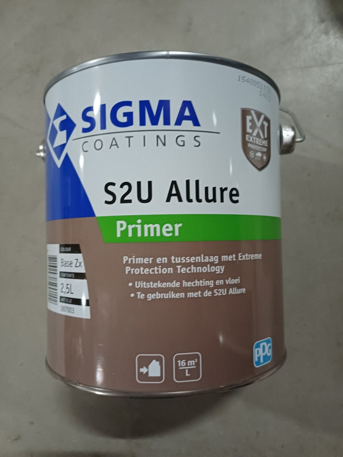 Sigma Allure buitenverf RAL 7021 - Grondverf, Verzenden, Nieuw, Zwart