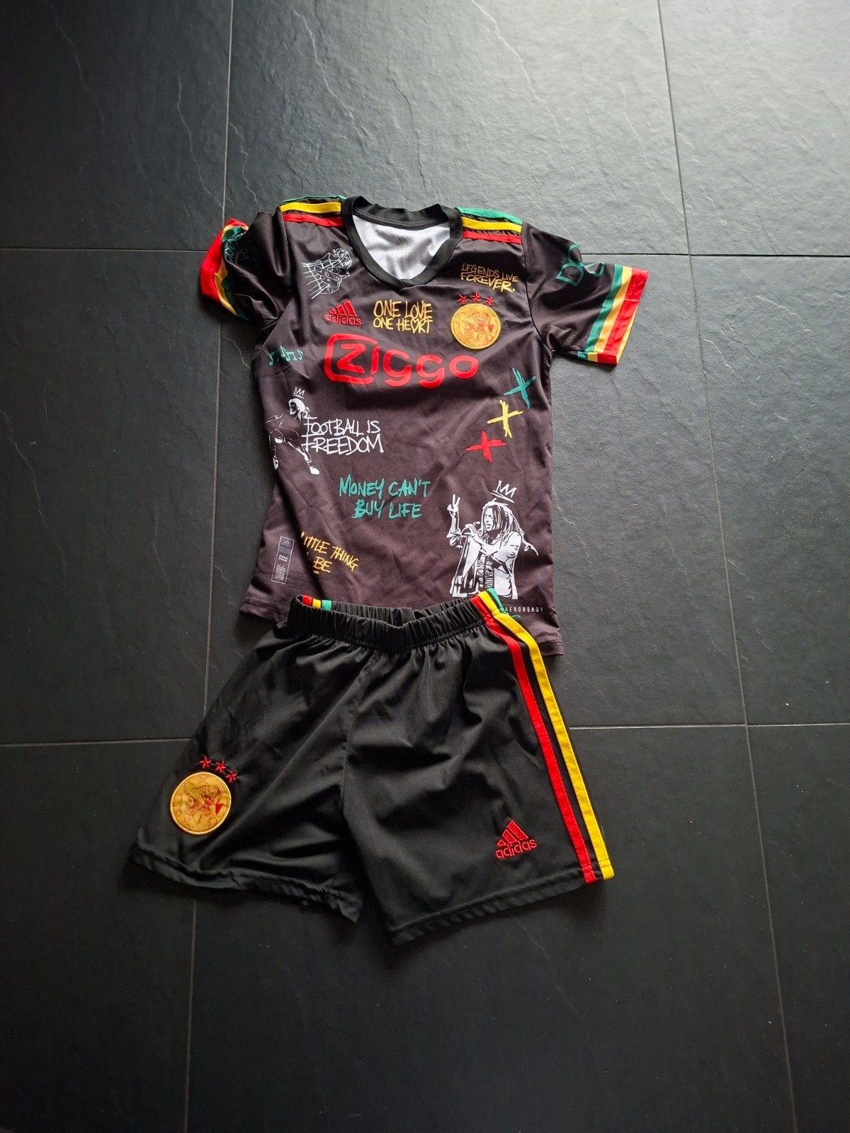 ajax voetbal pakje maat 152, Ophalen, Jongen of Meisje, Sport- of Zwemkleding