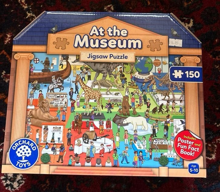 Orchard Toys At the Museum Jigsaw Puzzel 150 stukjes, Ophalen of Verzenden, Minder dan 500 stukjes, Zo goed als nieuw, Legpuzzel