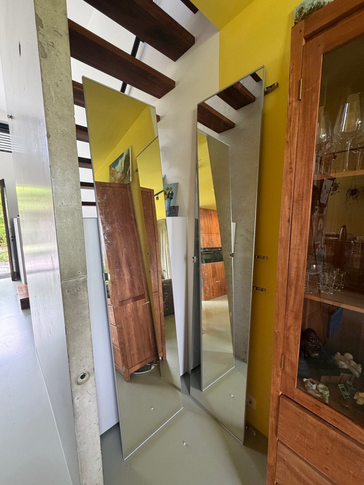 2 IKEA Pax spiegeldeuren, Ophalen, Gebruikt, 200 cm of meer, 50 tot 100 cm