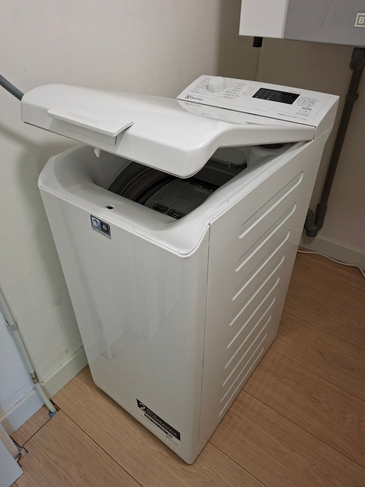 Kleine wasmachine, Ophalen, 6 tot 8 kg, Bovenlader, 85 tot 90 cm