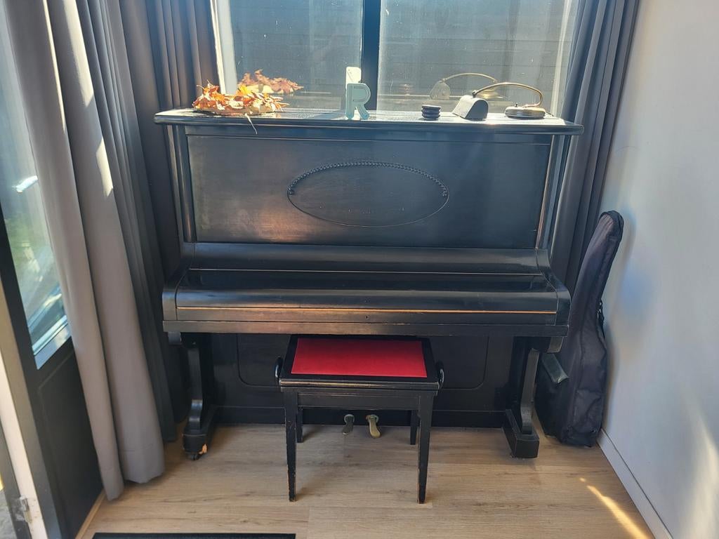 Steinbach Piano - Klassiek Zwart, Muziek en Instrumenten, Piano's, Ophalen, Gebruikt, Zwart, Piano
