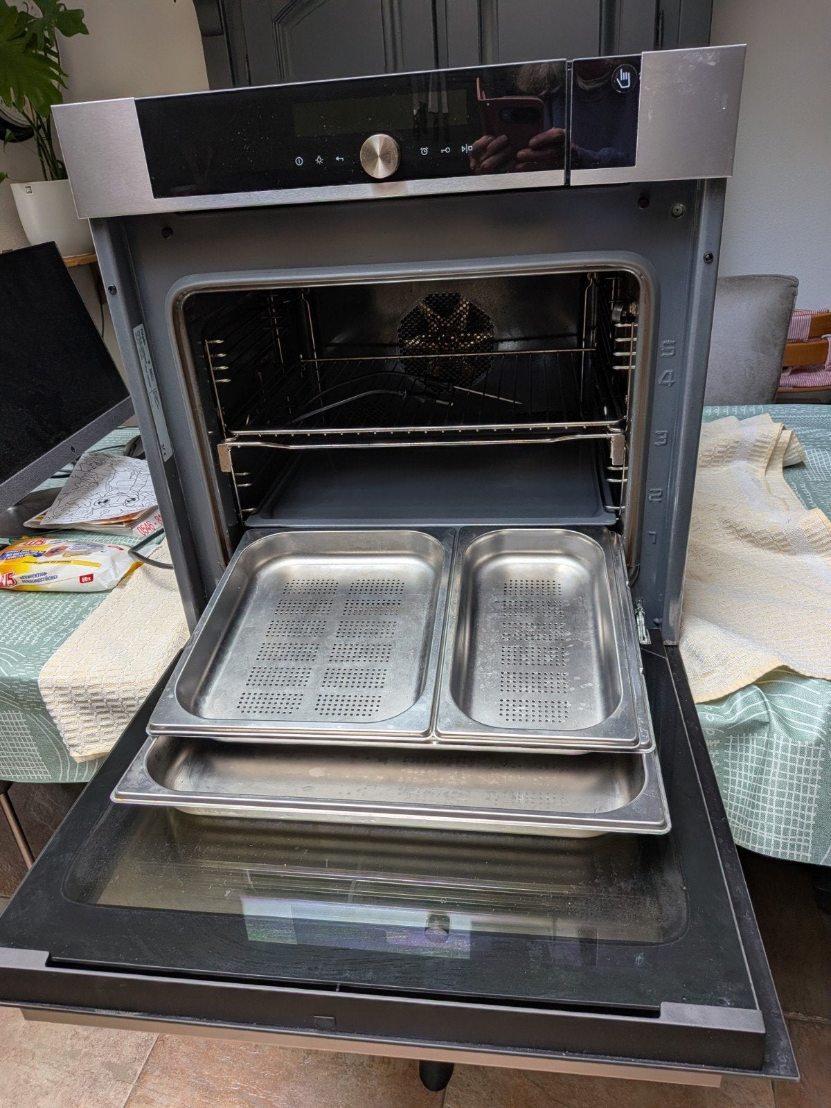 Pelgrim stoomoven, Ophalen, Hete lucht, 60 cm of meer, Pelgrim