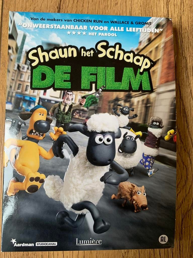 Shaun het schaap de film dvd, Cd's en Dvd's, Alle leeftijden, Ophalen of Verzenden, Zo goed als nieuw, Amerikaans