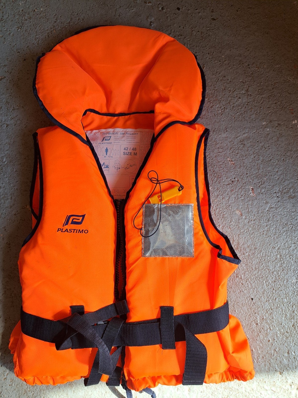 Zwemvest plastimo maat m 42/48, Watersport en Boten, Ophalen of Verzenden, Nieuw, Dame of Heer, Reddingsvest of Zwemvest