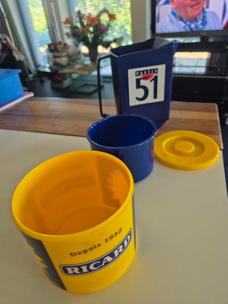 Pastis51 kan en Ricard ijsbakje Samen te koop, Ophalen of Verzenden