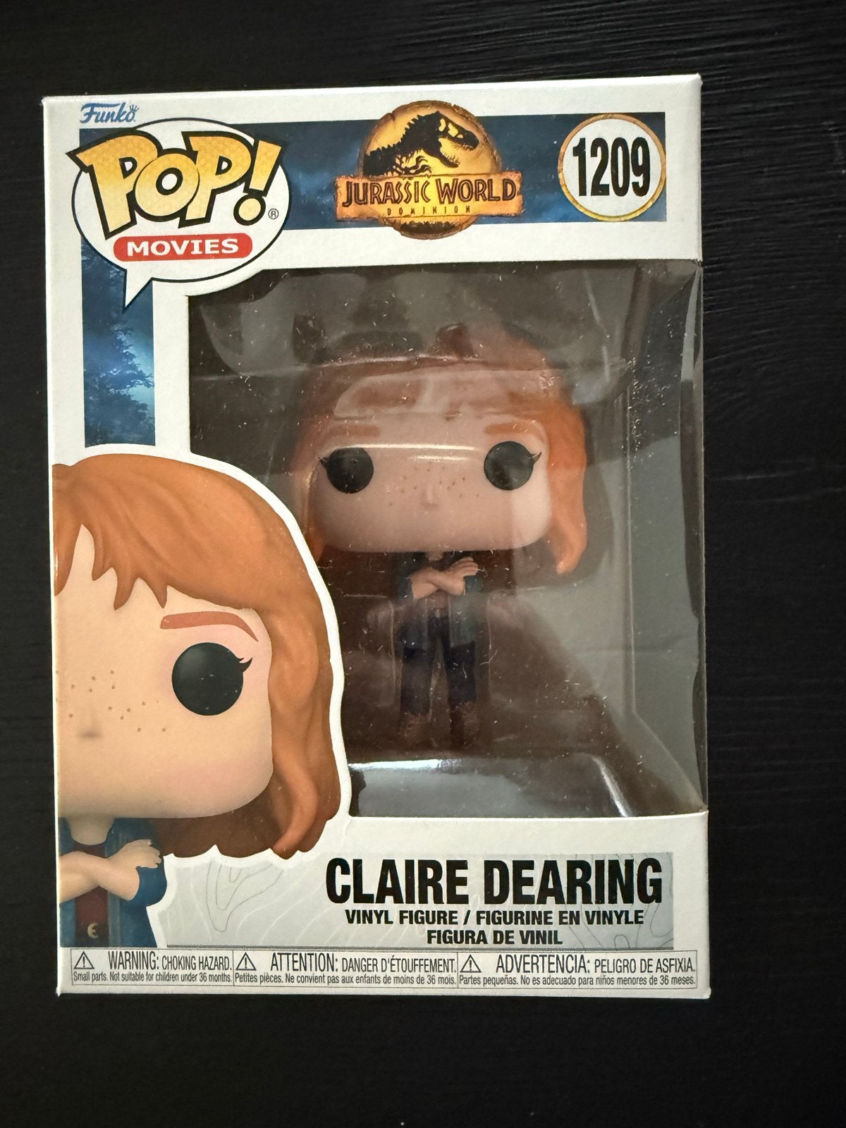 Funko Pop! Movies: Jurassic World - Claire Dearing #1209, Ophalen of Verzenden, Nieuw