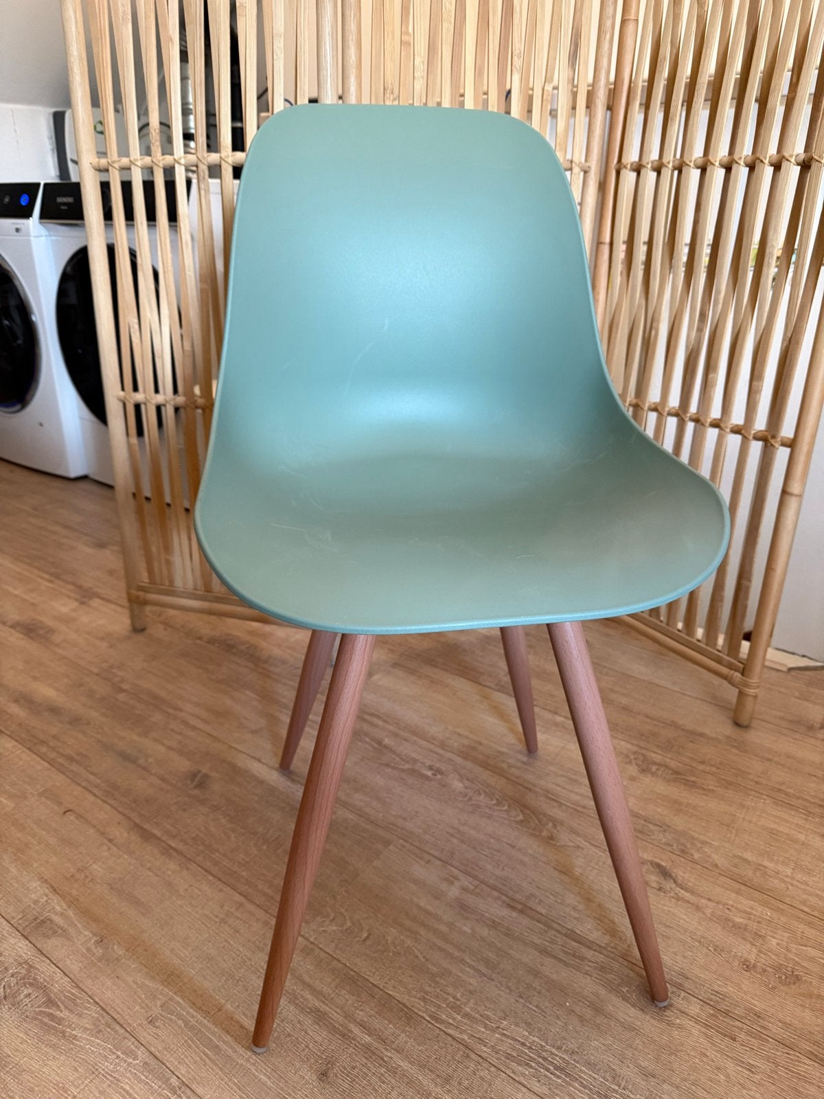 Nieuwe LABEL51 Eetkamerstoel Rimini - Forest, Huis en Inrichting, Ophalen, Kunststof, Overige kleuren, Nieuw