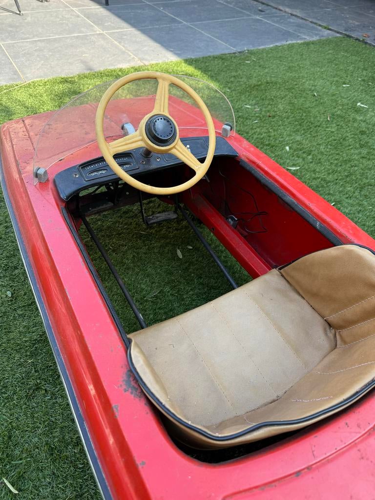 Vintage Moskvich Trapauto - Klassiek Kinder Voertuig, Ophalen, Gebruikt