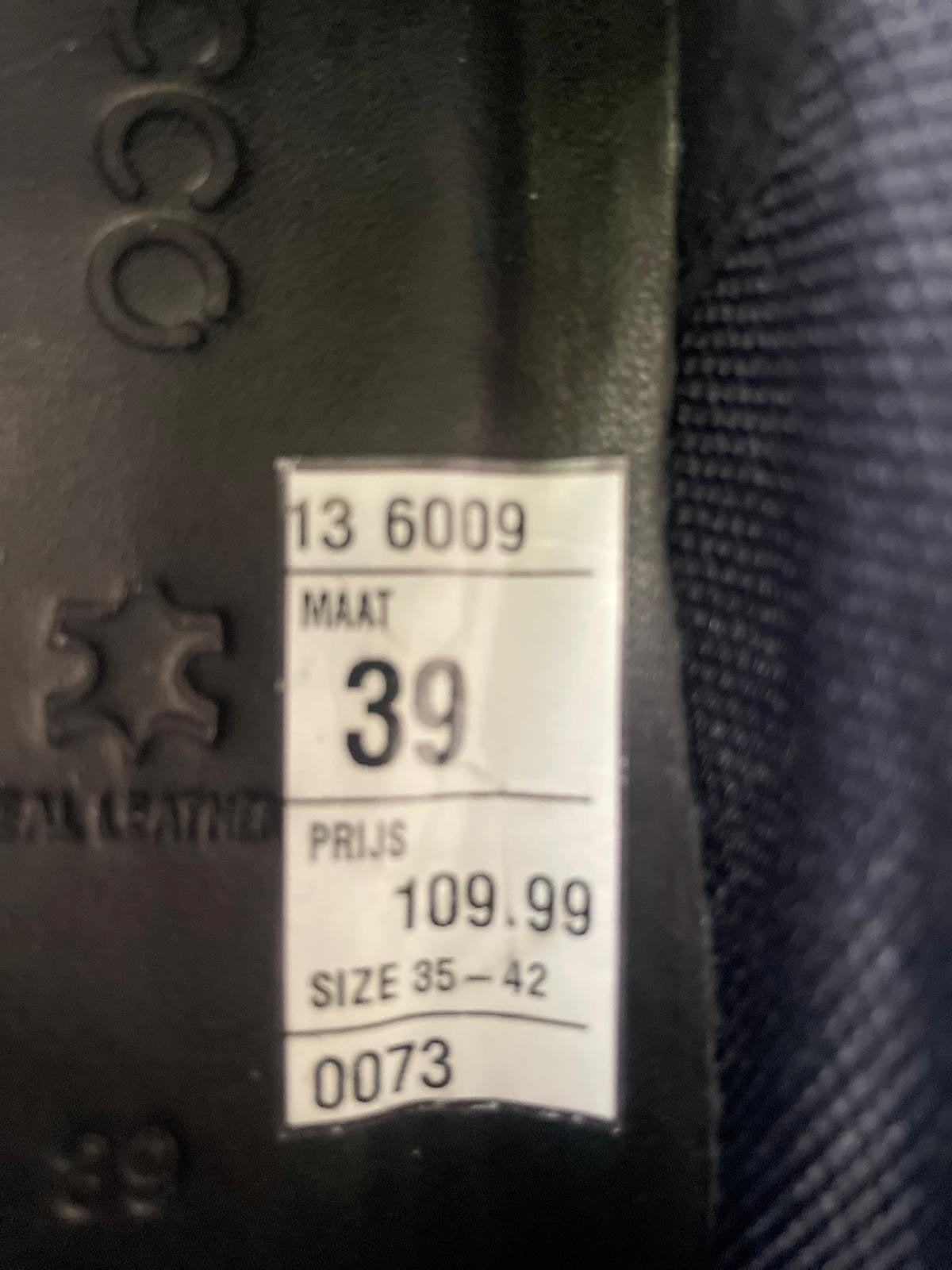 Ecco schoenen maat 39 - Zo goed als nieuw, Kleding | Dames, Ophalen, Zo goed als nieuw, Zwart, Instappers