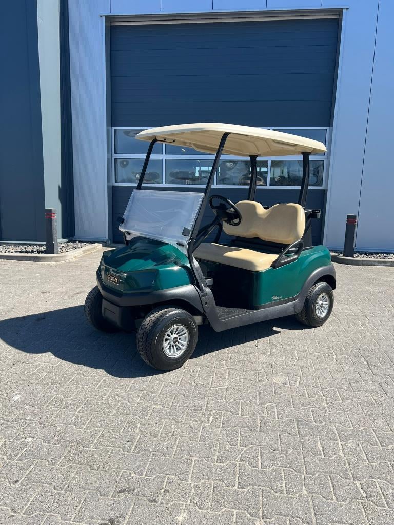 Club Car Tempo Golfwagen Groen Refurbished Electrisch, Sport en Fitness, Golf, Ophalen, Zo goed als nieuw, Golfkar, Overige merken