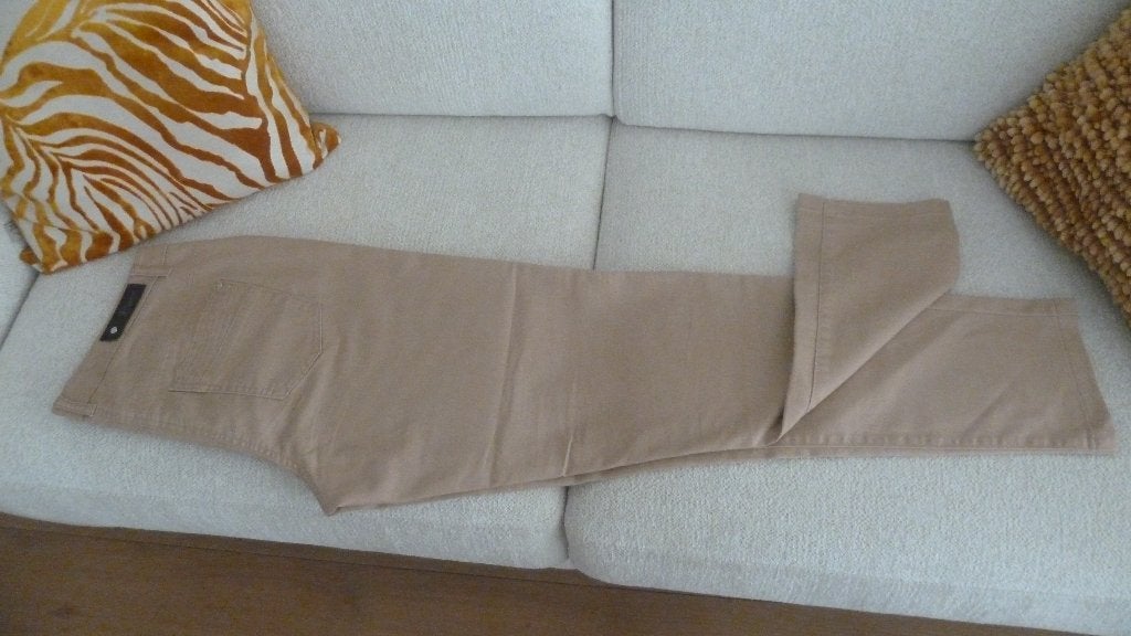 beige broek maat 46, Beige, Maat 46/48 (XL) of groter, Nieuw, Ophalen of Verzenden