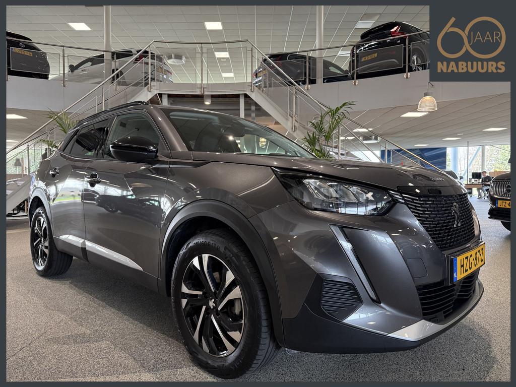 Peugeot 2008 1.2 130pk Allure, Camera, Navi, DAB+, LED, Voorwielaandrijving, 12 maanden, Gebruikt, Euro 6