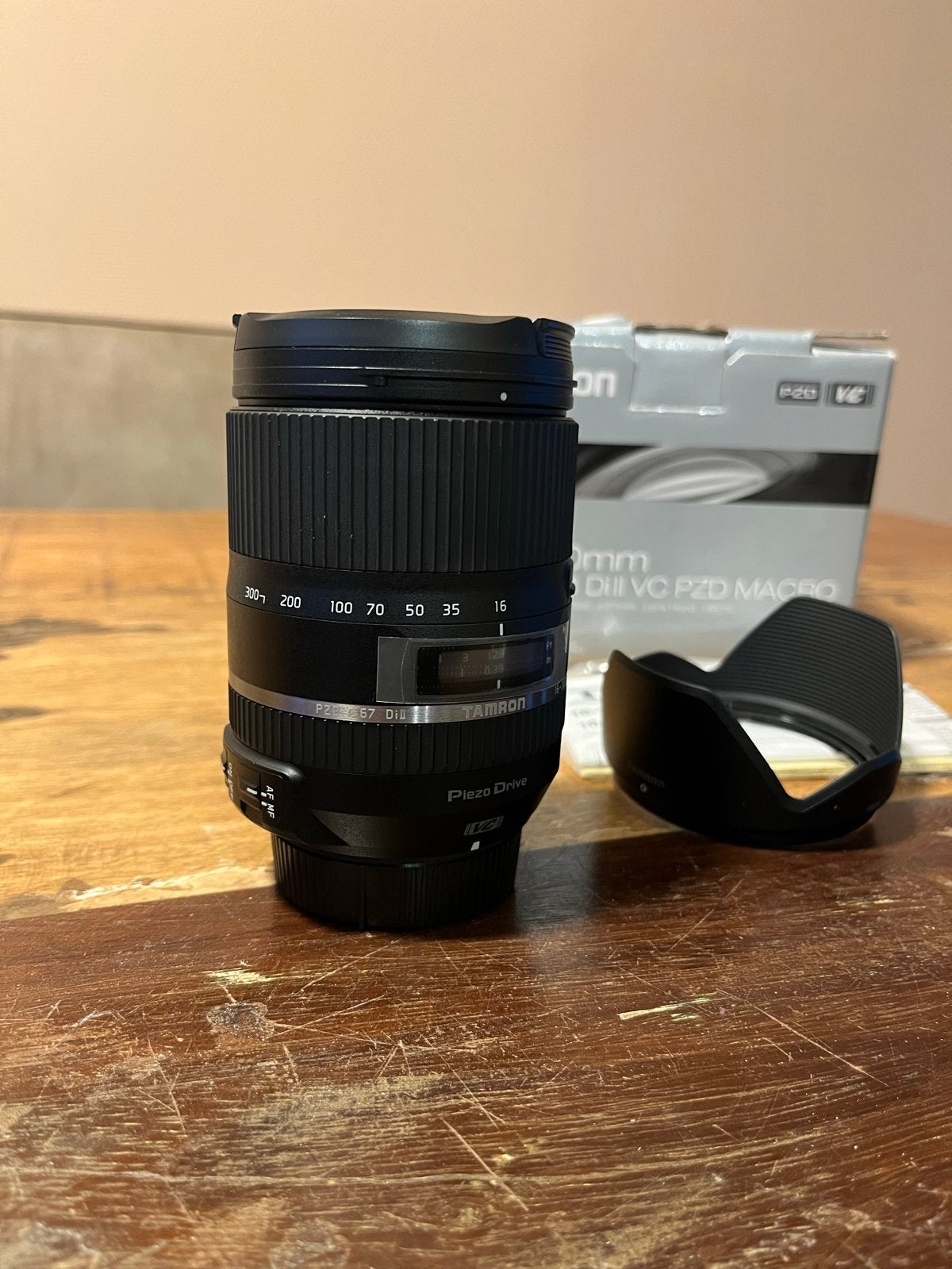 Tamron 16-300mm F/3.5-6.3 DII VC PZD Macro lens Nikon, Autofocus, Nieuw, Ophalen of Verzenden, Macrolens