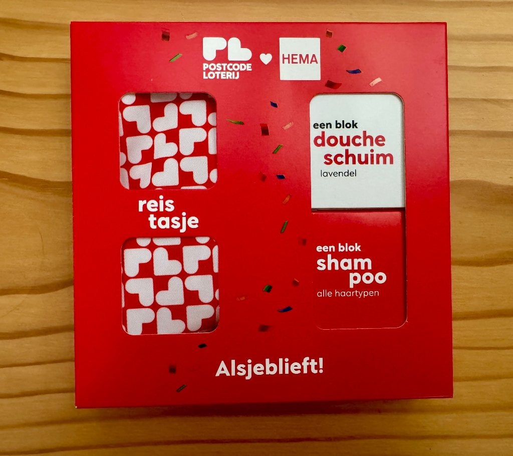 HEMA Reistasje Zeepblok - Shampoo Doucheschuim Vegan - Nieuw, Ophalen of Verzenden, Nieuw, Bad & Douche