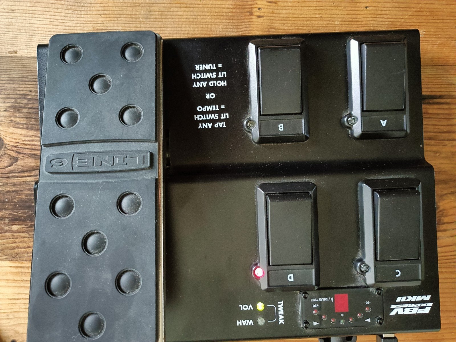 Line 6 wah, Verzenden, Gebruikt