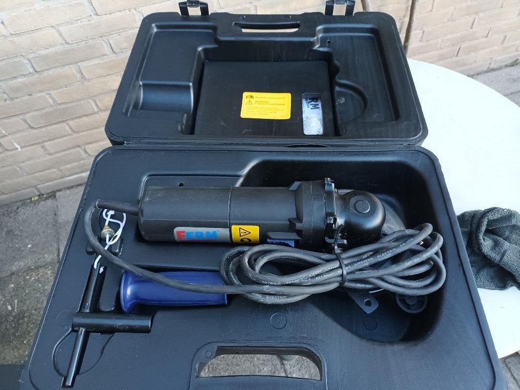 Twin cutter. 2 tegengesteld draaiende zaagbladen, Ophalen, Topcraft/FERM, Invalzaag, Nieuw